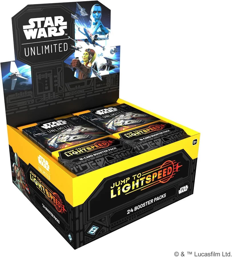 Star Wars: Unlimited â€“ Jump to Lightspeed: Booster Display