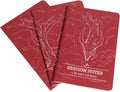 DM Journal Set – DND TTRPGs Campaign Notebooks for RPG and Game Masters (Red)