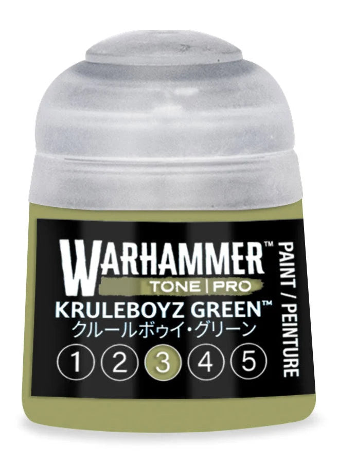 Warhammer Pro Tone: Kruleboyz Green 3 (12ml)
