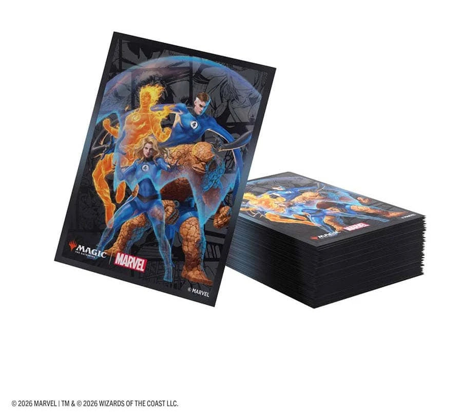 Magic: The Gathering | Marvel Super Heroes Premium Art Sleeves - The Fantastic Four