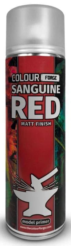 Colour Forge Spray: Sanguine Red (500ml)