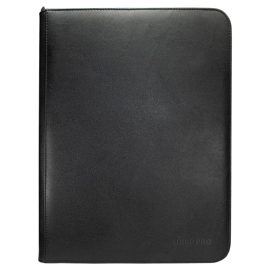 Binder: PRO 9Pocket Zippered Vivid- Black