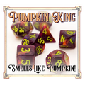 7-Die Set Scented Dice: Pumpkin King
