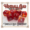 9d6 Scented Dice: Fireball Char