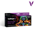 Game Color Set: Fluorescent Color Set (8), 18 ml.